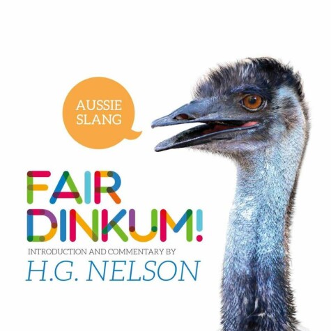 Book cover for Fair Dinkum! Aussie Slang