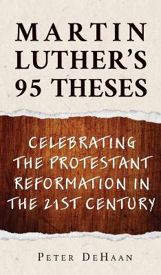 Book cover for Martin Luther's 95 Theses