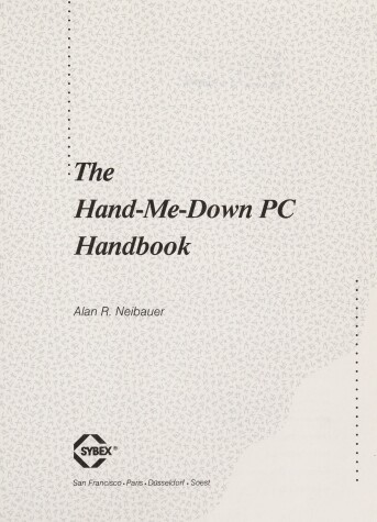 Book cover for The Hand-me-down Personal Computer Handbook