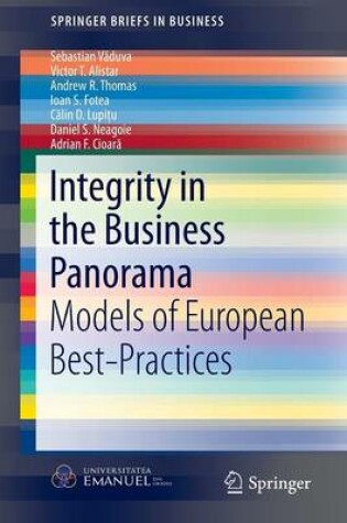 Cover of Integrity in the Business Panorama