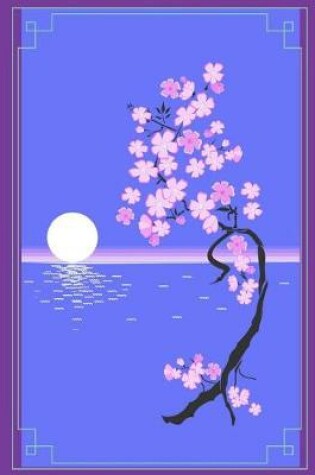 Cover of Japanese Writing Practice Book Genkouyoushi Paper (Cherry Blossom Design)