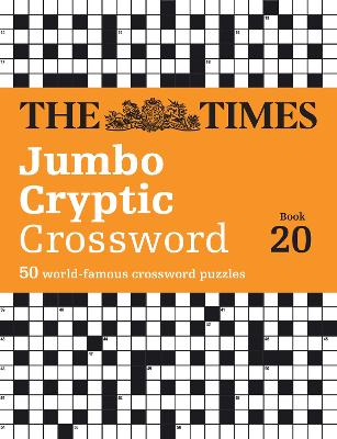 Book cover for The Times Jumbo Cryptic Crossword Book 20