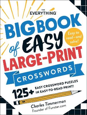 Cover of The Everything Big Book of Easy Large-Print Crosswords
