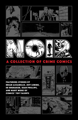 Book cover for Noir: A Collection of Crime Comics