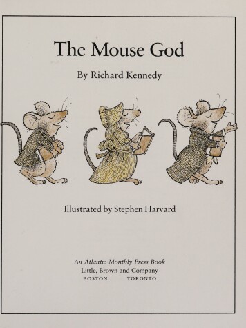 Book cover for The Mouse God