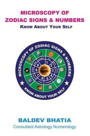 Cover of Microscopy of Zodiac Signs and Numbers