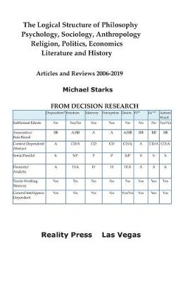 Cover of The Logical Structure of Philosophy, Psychology, Sociology, Anthropology, Religion, Politics, Economics, Literature and History