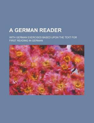 Book cover for A German Reader