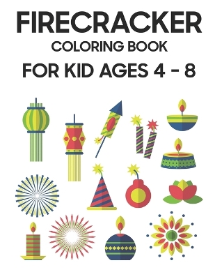 Book cover for Firecracker Coloring Book