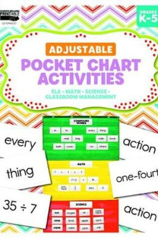 Cover of Adjustable Pocket Chart Activities