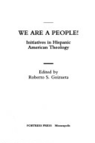 Cover of We are a People!