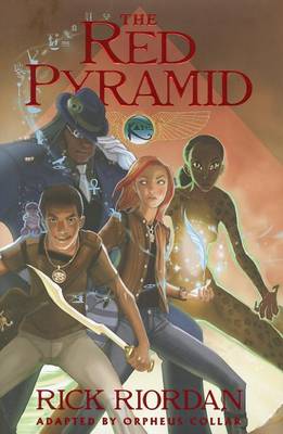 Book cover for Kane Chronicles, The, Book One Red Pyramid: The Graphic Novel (Kane Chronicles, The, Book One)