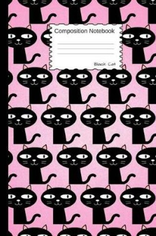 Cover of Black Cat Composition Notebook