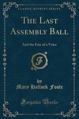 Book cover for The Last Assembly Ball