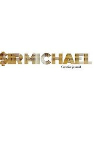 Cover of Gold graphic sir Michael branded Blank page Creative Note journal