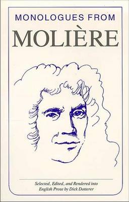 Book cover for Monologues from Moliere