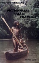 Cover of Dictionnaire Wayapi (Guyane Francaise)