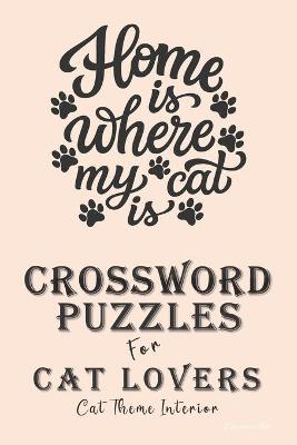 Book cover for Crossword Puzzles for Cat Lovers