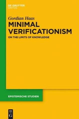 Cover of Minimal Verificationism