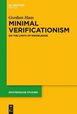 Cover of Minimal Verificationism