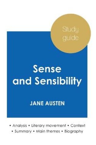 Cover of Study guide Sense and Sensibility by Jane Austen (in-depth literary analysis and complete summary)