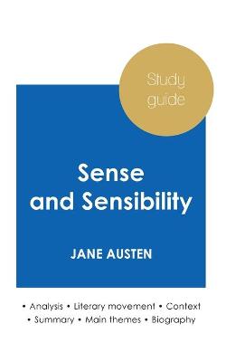 Book cover for Study guide Sense and Sensibility by Jane Austen (in-depth literary analysis and complete summary)
