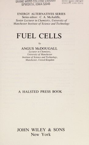 Book cover for Mcdougall: *Fuel Cells*