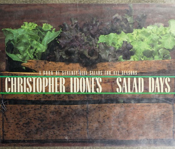 Book cover for Christopher Idone's Salad Days