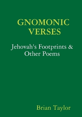 Book cover for Gnomonic Verses