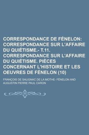 Cover of Correspondance de Fenelon (10)