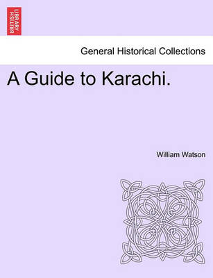 Book cover for A Guide to Karachi.