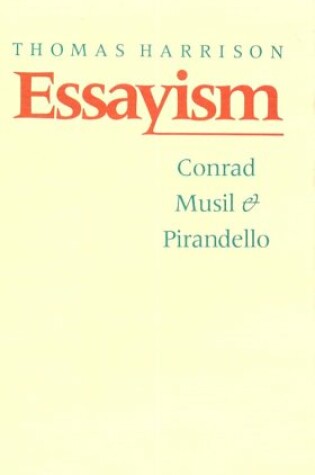 Cover of Essayism