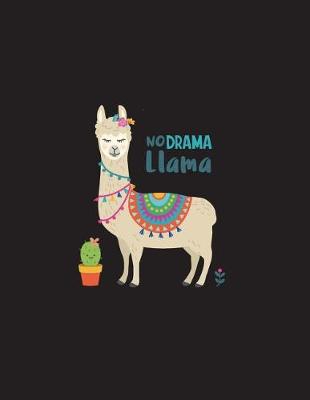 Book cover for No drama llama