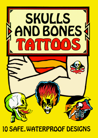 Book cover for Skulls and Bones Tattoos