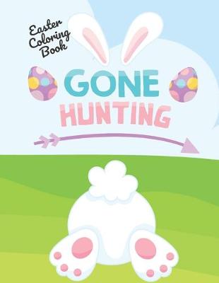 Book cover for Easter Coloring Book (Gone Hunting)