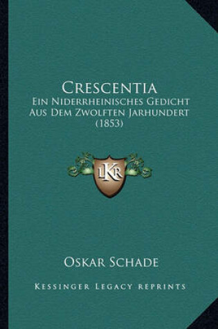 Cover of Crescentia