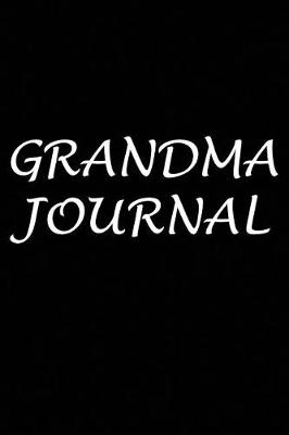 Book cover for Grandma journal