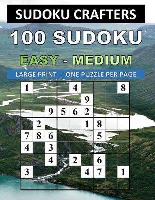 Book cover for 100 Sudoku Easy - Medium