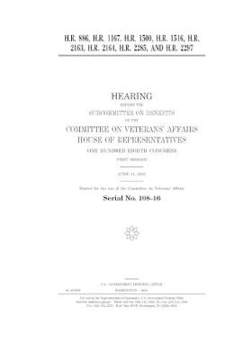 Book cover for H.R. 886, H.R. 1167, H.R. 1500, H.R. 1516, H.R. 2163, H.R. 2164, H.R. 2285, and H.R. 2297