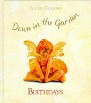 Book cover for Down in the Garden Birthday Book