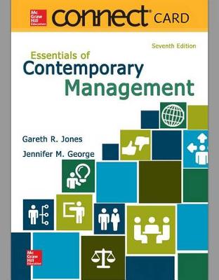 Book cover for Connect 1-Semester Access Card for Essentials of Contemporary Management