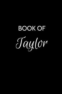 Book cover for Book of Taylor