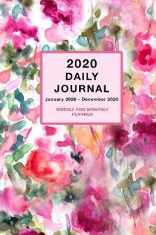 Cover of Daily Journal 2020 Weekly and Monthly