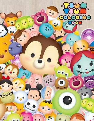 Book cover for Tsum Tsum Coloring Book