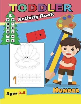 Cover of Activity Book Toddler Number Ages 3-5