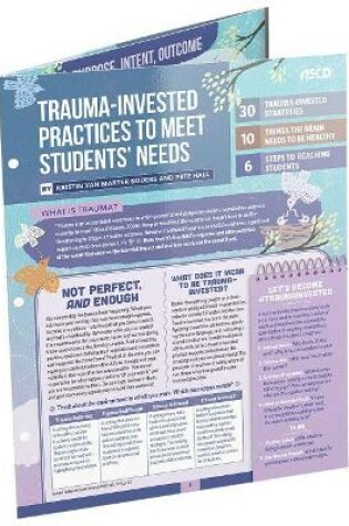 Cover of Trauma-Invested Practices to Meet Students' Needs (Quick Reference Guide 25-Pack)