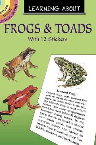 Cover of Learning About Frogs and Toads