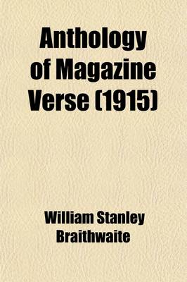 Book cover for Anthology of Magazine Verse (Volume 1917)