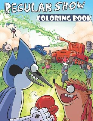 Book cover for Regular Show Coloring Book