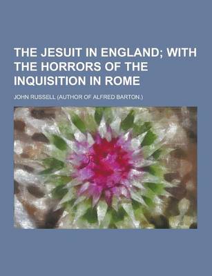 Book cover for The Jesuit in England